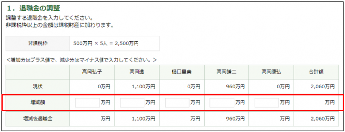 退職金３